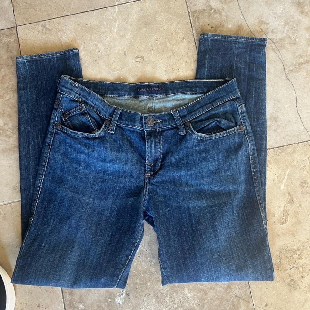 Rock and Republic ladies jeans 10. Perfect condition No stains or imperfections - Picture 7 of 13